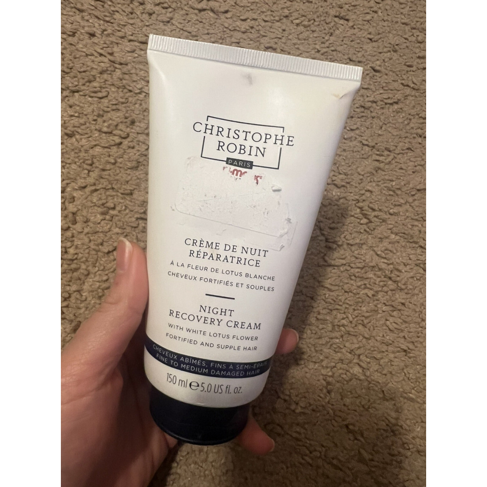 Night Recovery Cream With White Lotus Flower - Rich Overnight Treatment 5 fl. oz